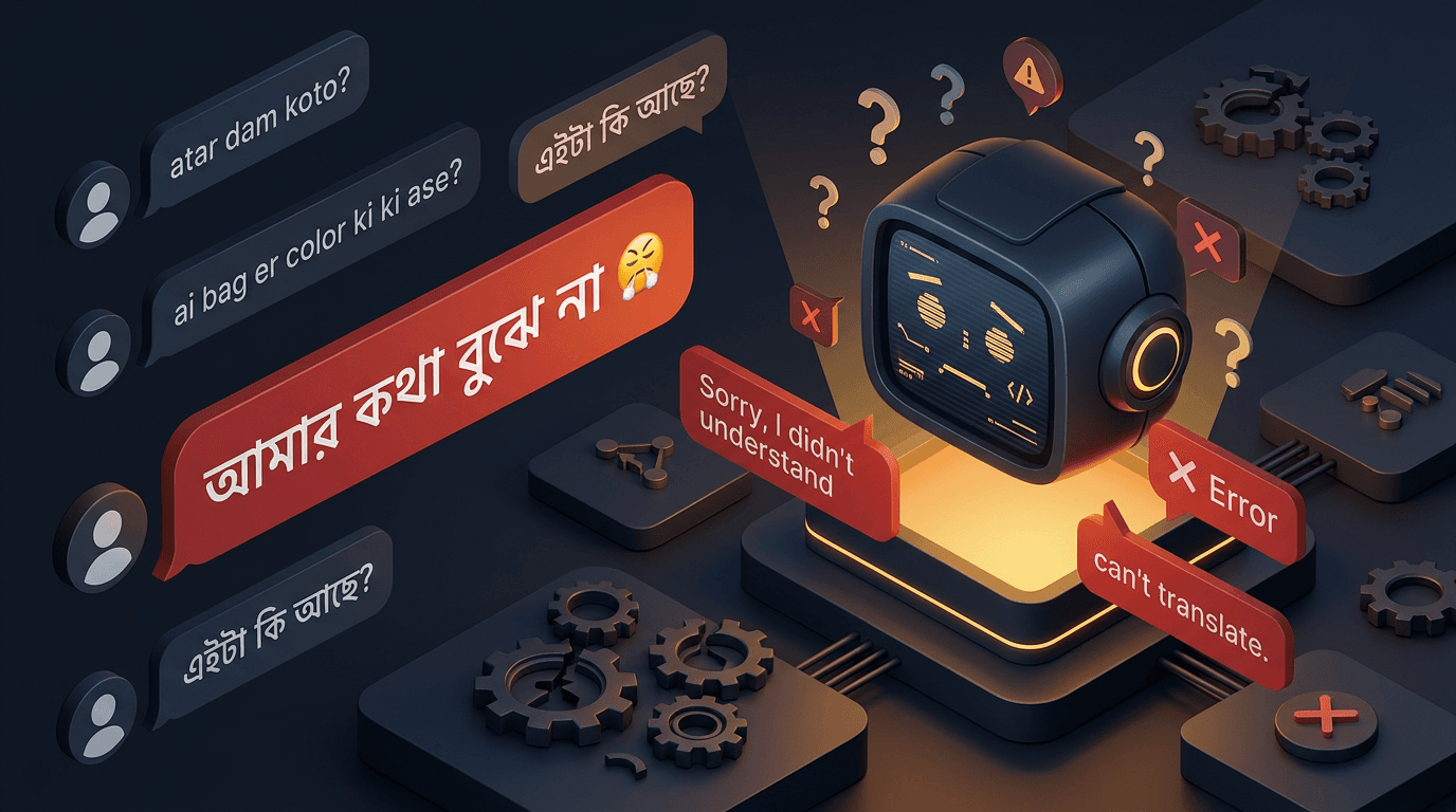 Bots can't speak Banglish